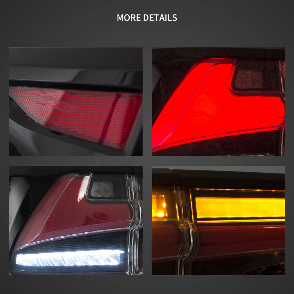 TOYOTA FORTUNER LED TAILIGHTS (2016-2020)